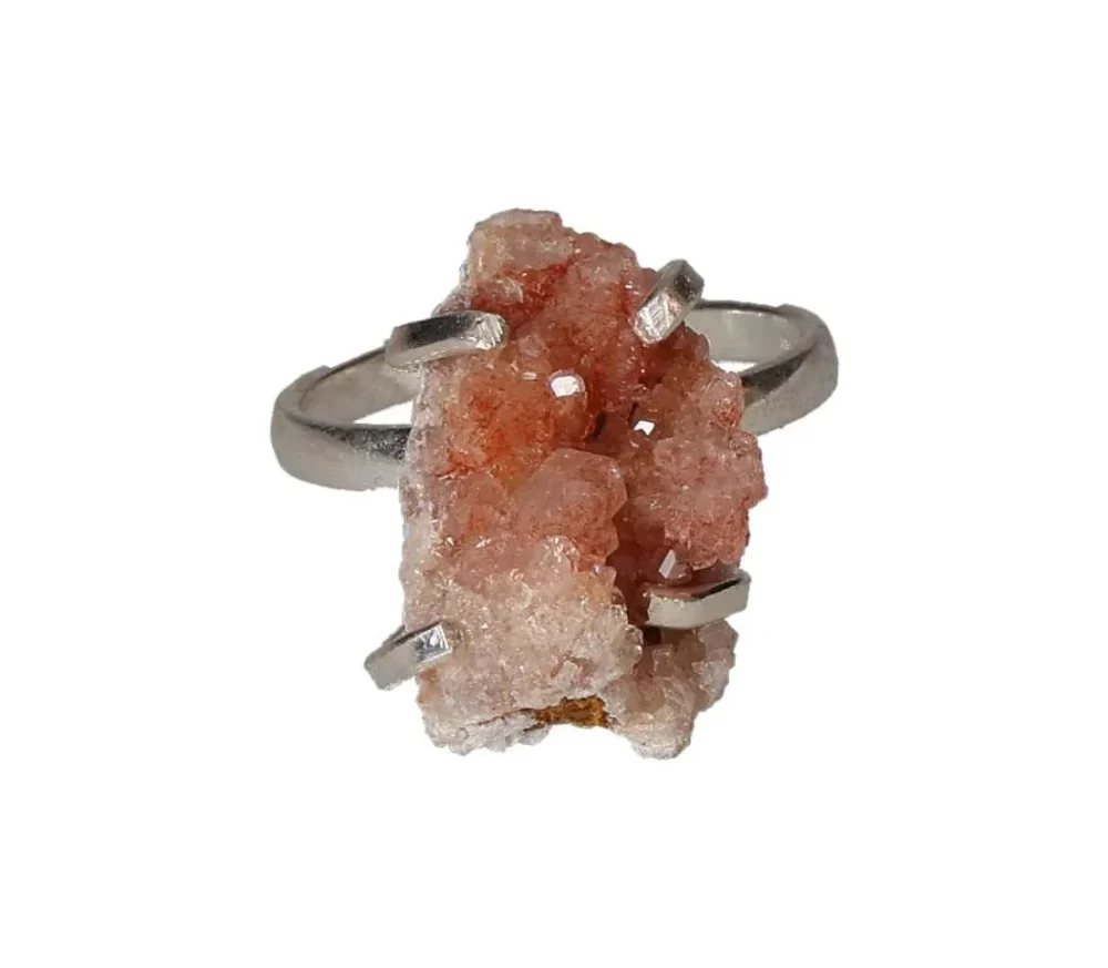 Pink Amethyst Simple Band Ring 599511 - Image 3