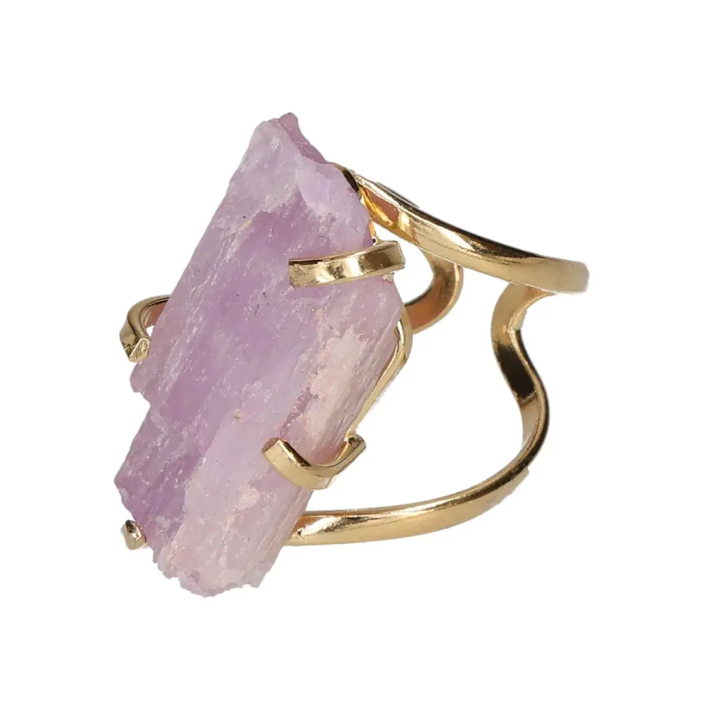 Pink Tourmaline Arc Ring Gold 620635 - Image 3