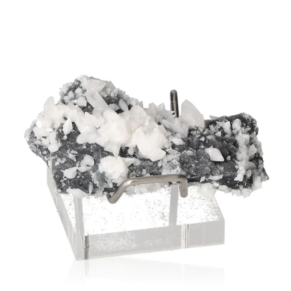 Quartz on Galena 046558 - Image 2