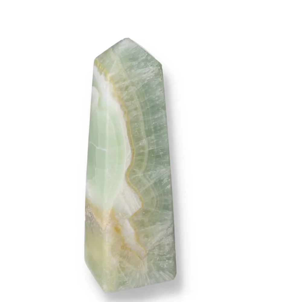 Pistachio Calcite Tower 557498 - Image 3