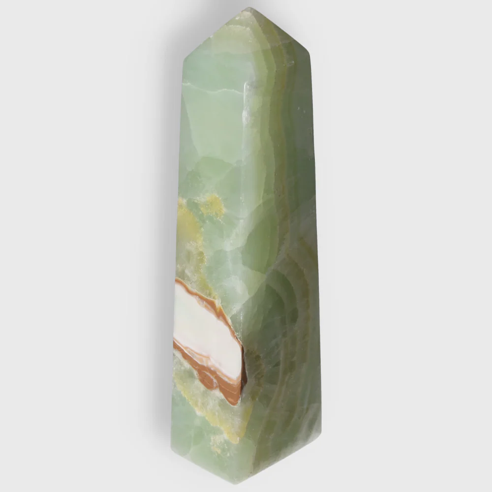 Pistachio Calcite Tower 557504 - Image 4