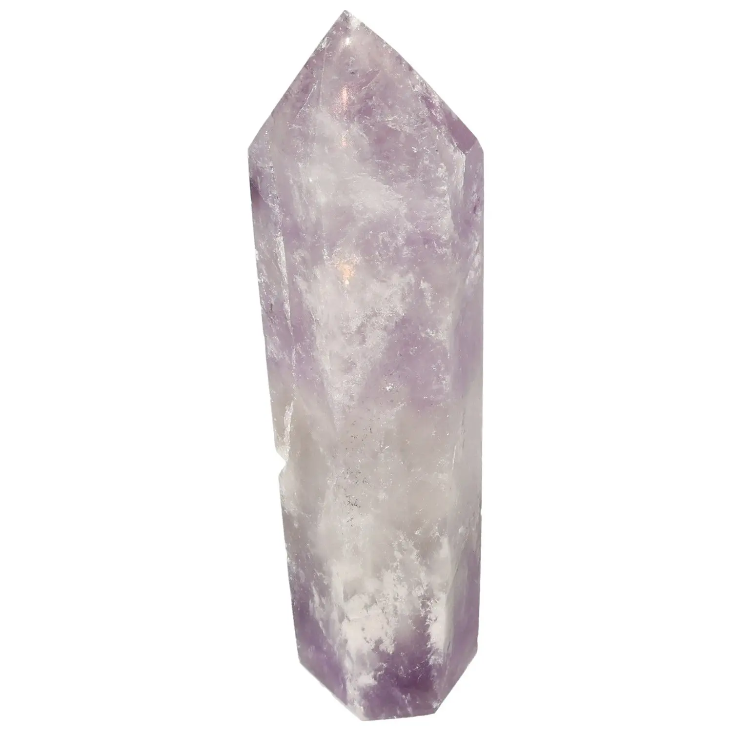 Polished Amethyst Obelisk 579841 - Image 5