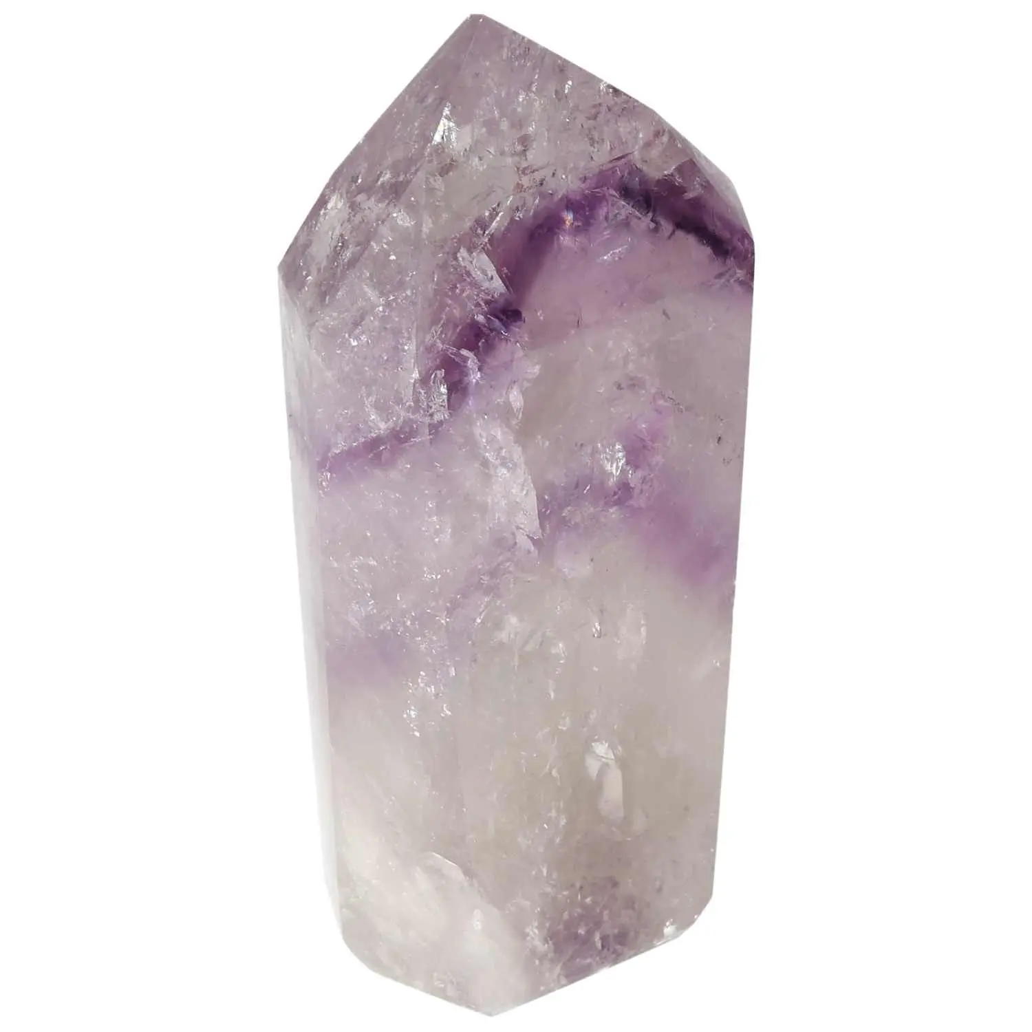 Polished Amethyst Obelisk 579858 - Image 3