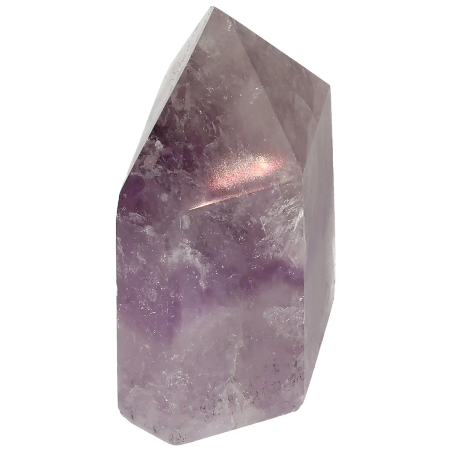 Polished Amethyst Obelisk 580045 - Image 4
