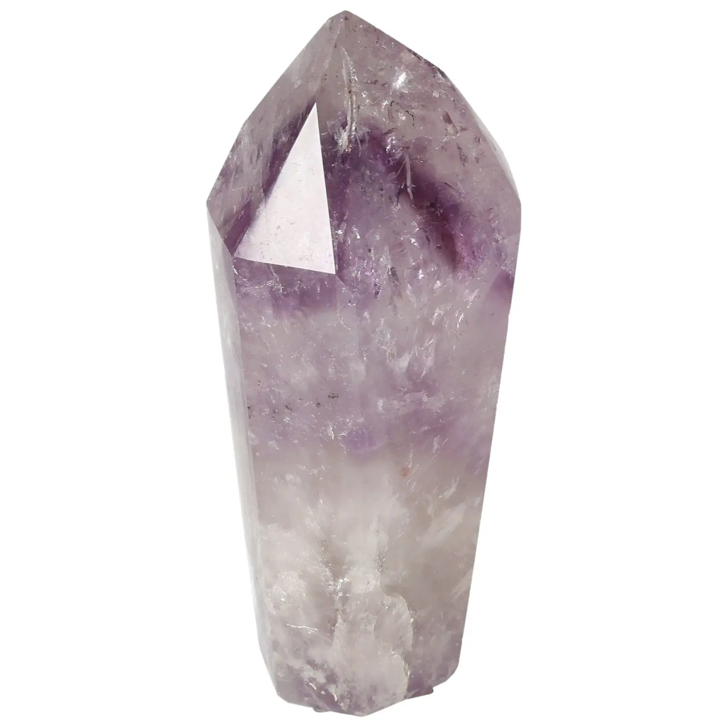 Polished Amethyst Obelisk 579872 - Image 3