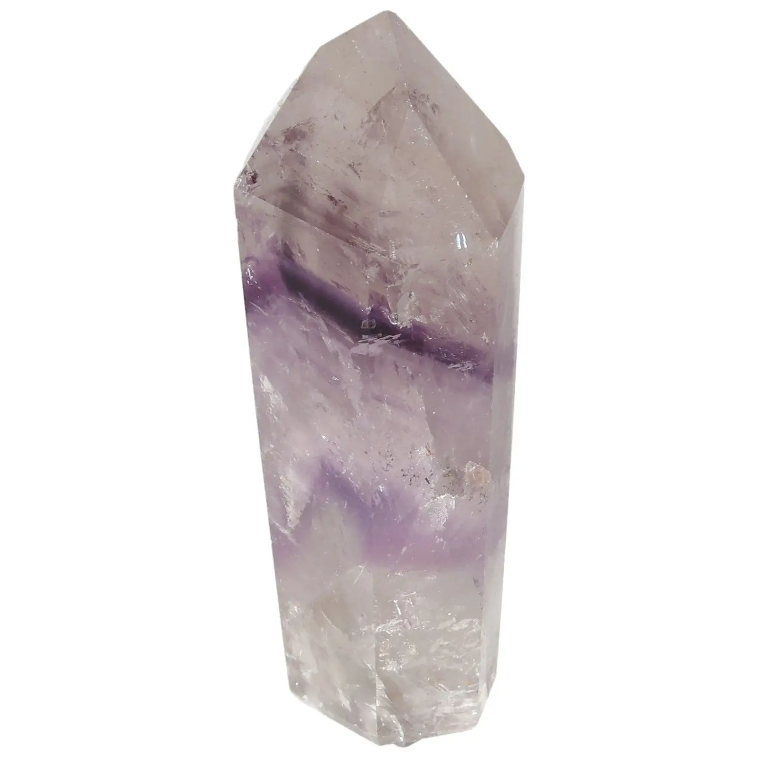 Polished Amethyst Obelisk 580250 - Image 8