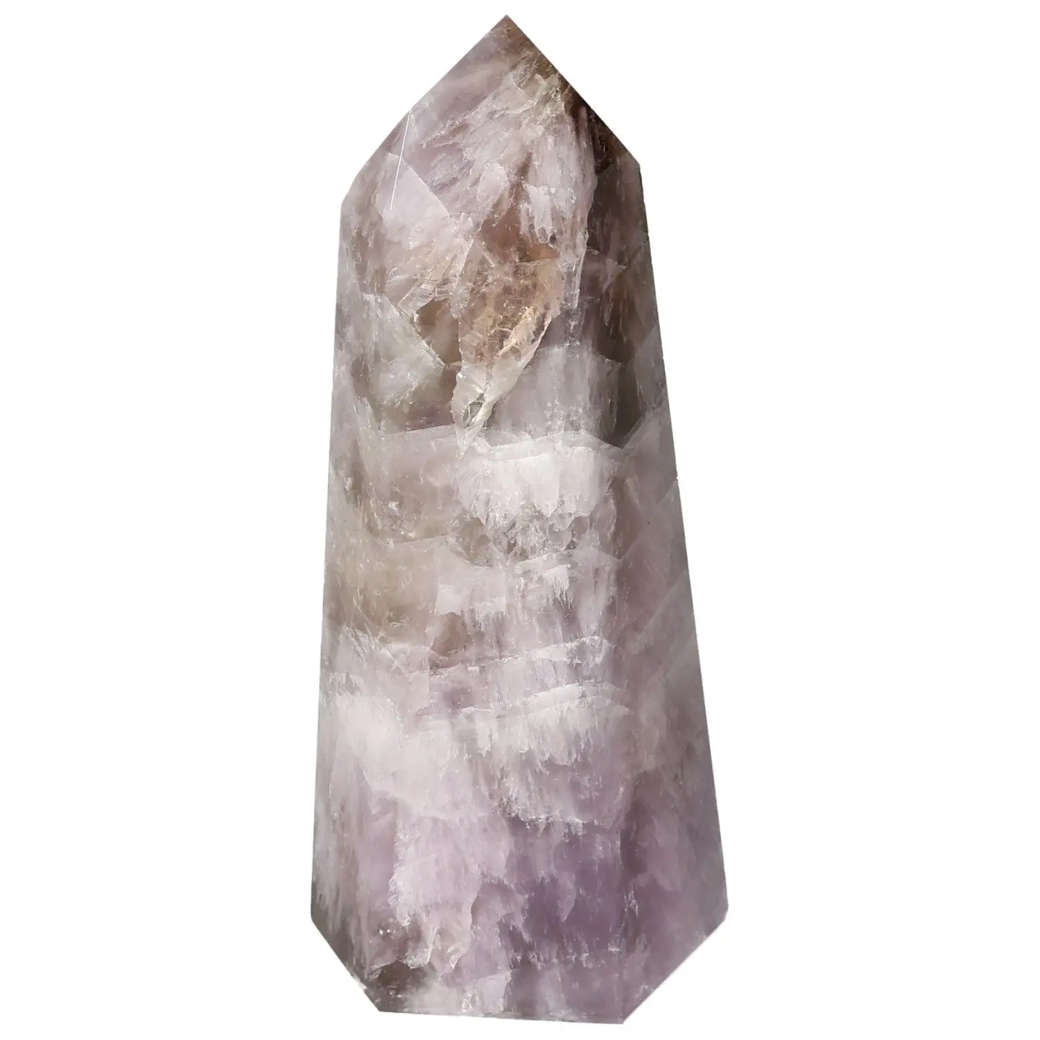 Polished Amethyst Obelisk 577632 - Image 2