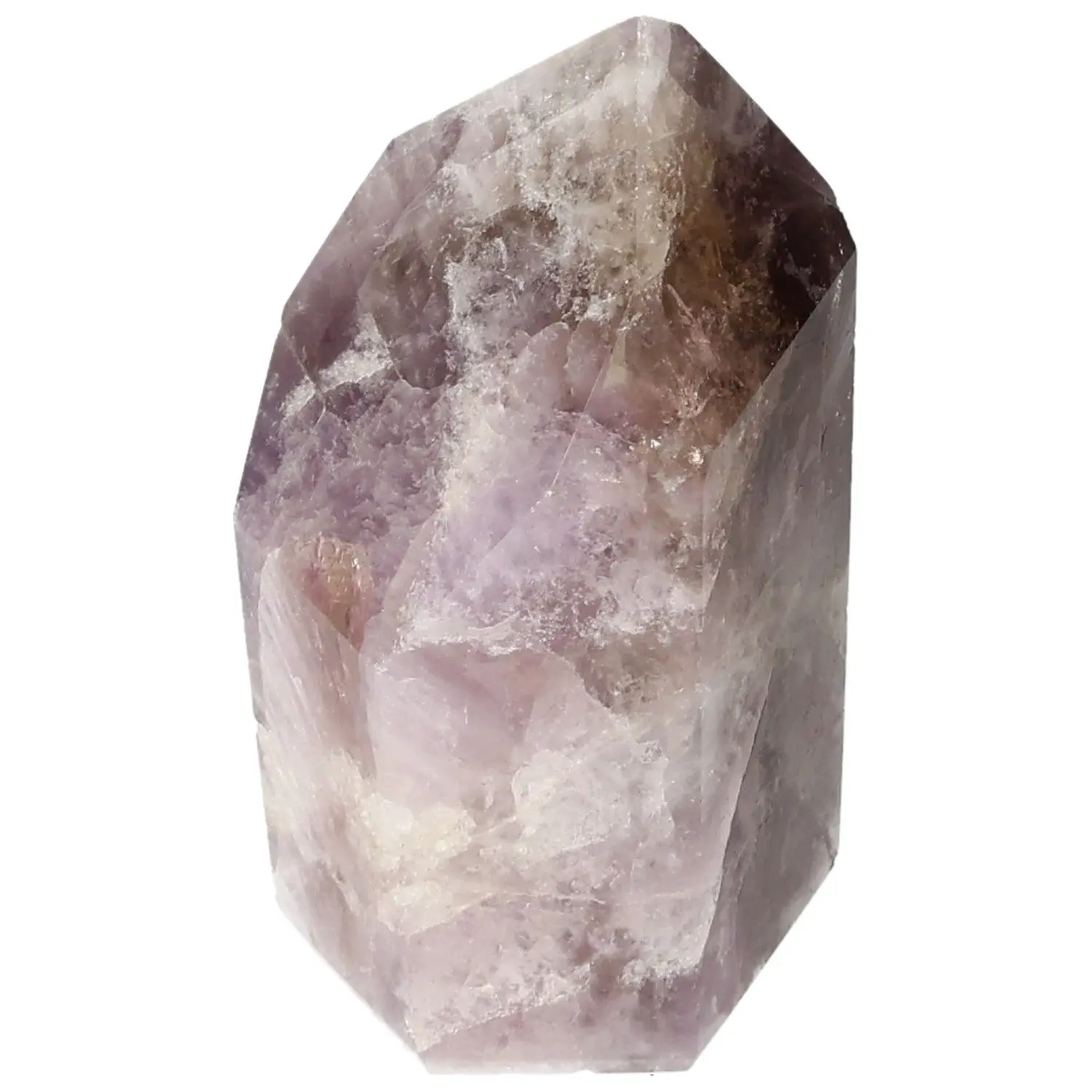 Polished Amethyst Obelisk 577922 - Image 8