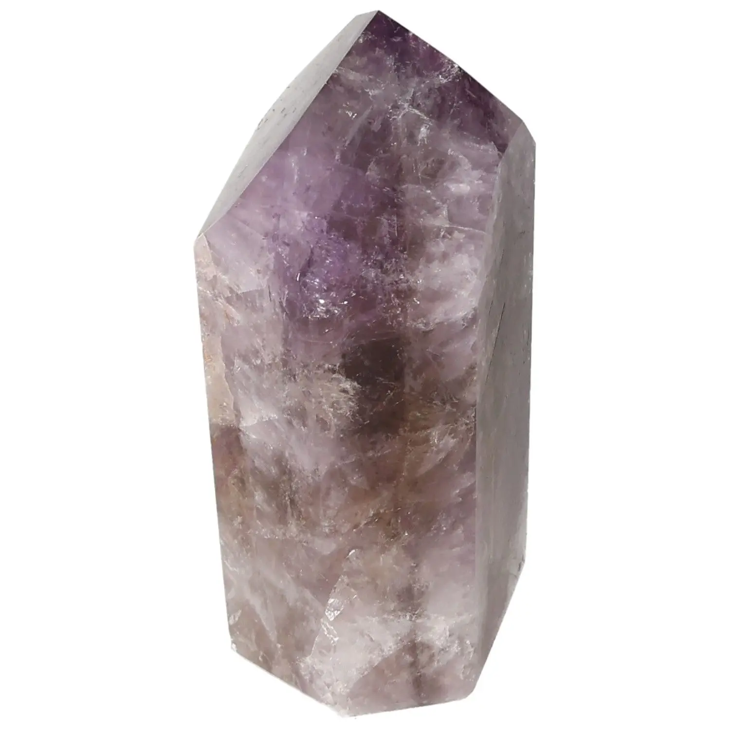 Polished Amethyst Obelisk 577625 - Image 4