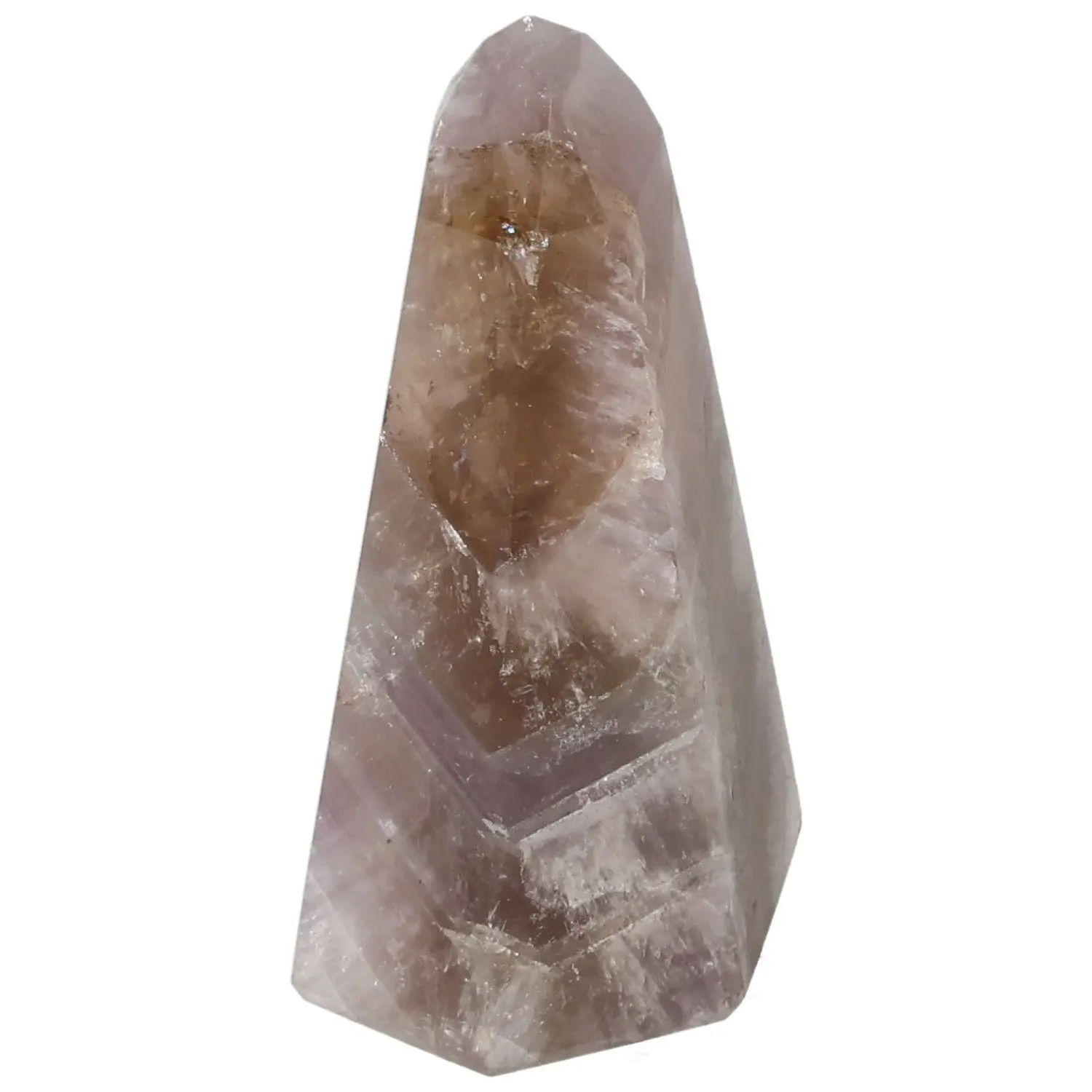 Polished Amethyst Obelisk 578226 - Image 3