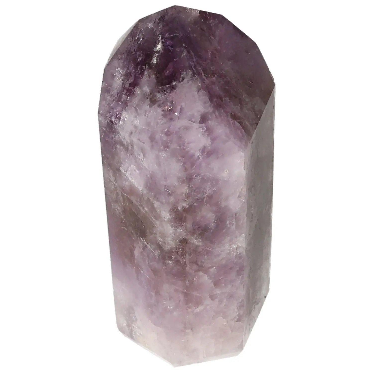 Polished Amethyst Obelisk 577625 - Image 7