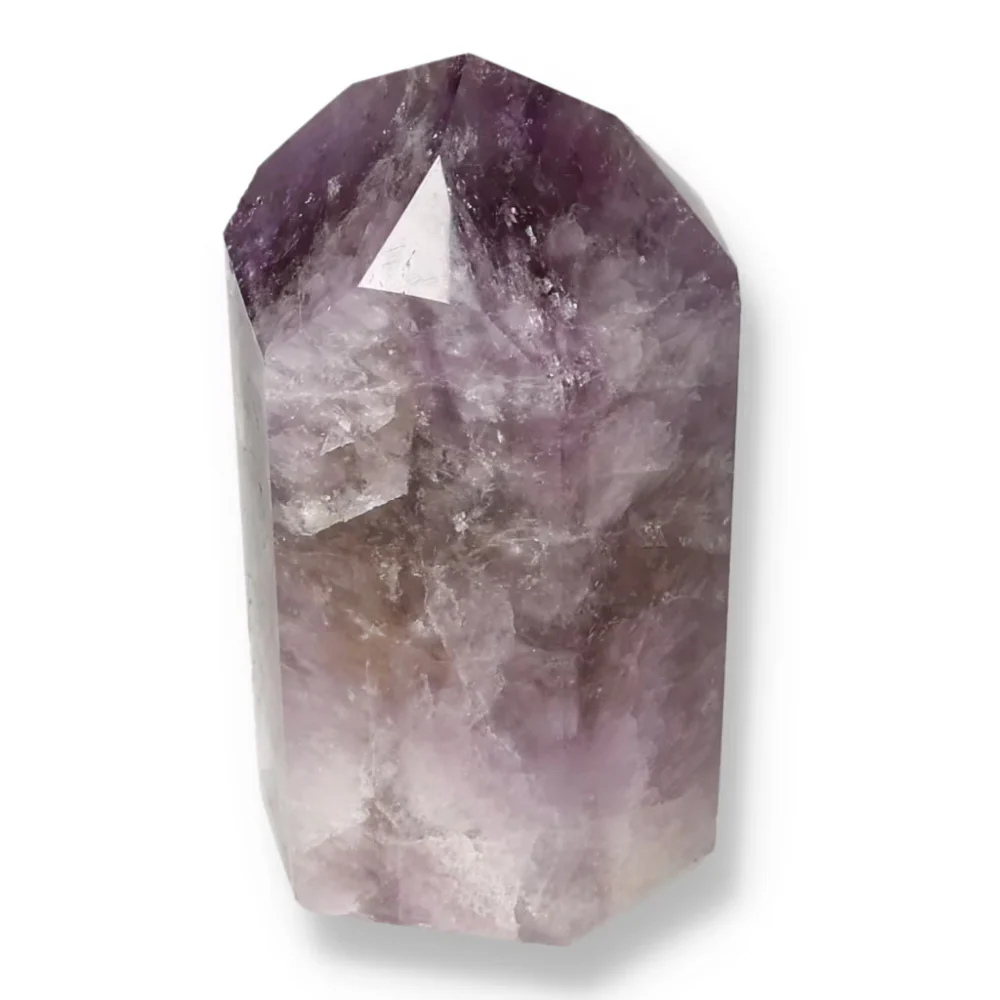 Polished Amethyst Obelisk 577625 - Image 9