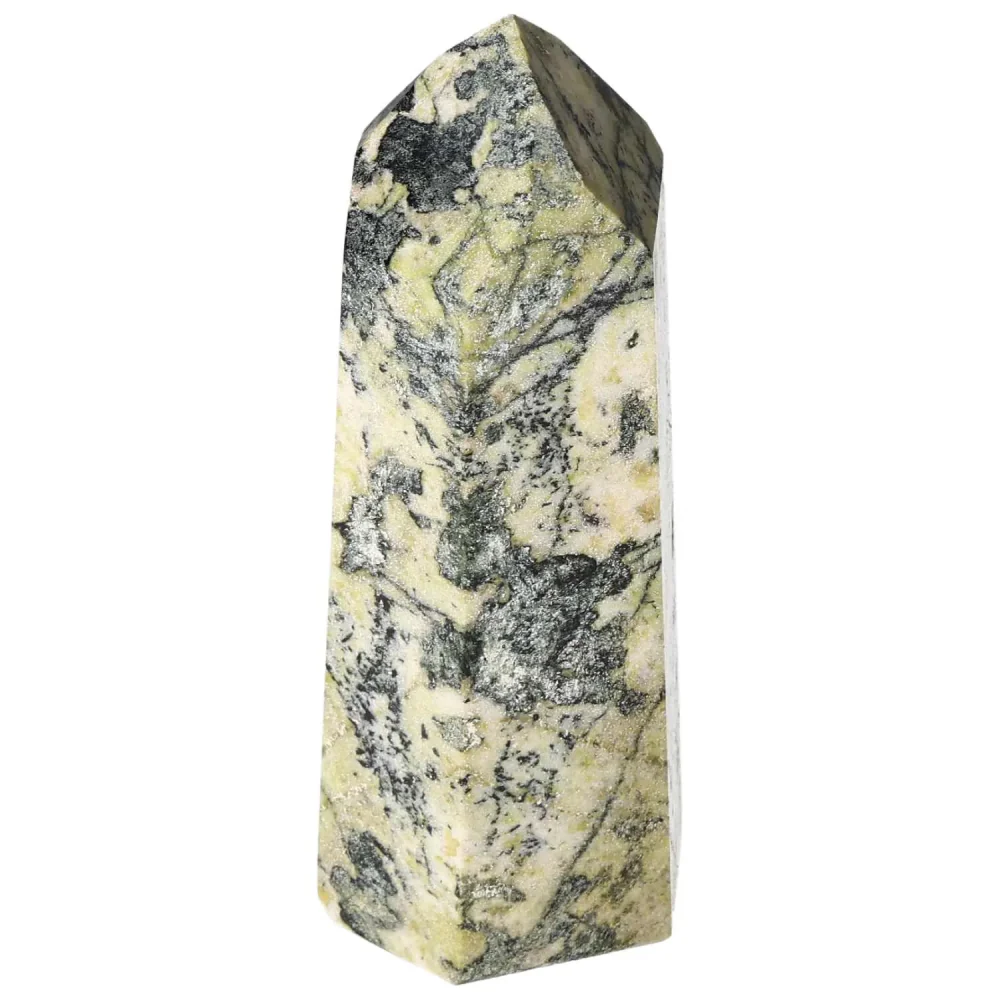 Polished Amphibole with Serpentine Obelisk 578547 - Image 14
