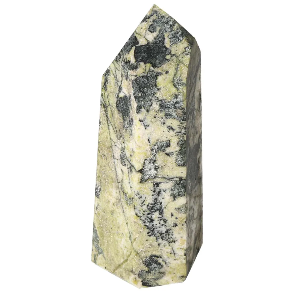 Polished Amphibole with Serpentine Obelisk 578547 - Image 15