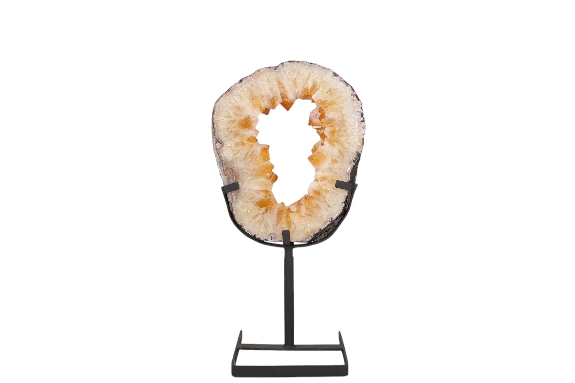 Polished Citrine Rings 001215 - Image 6