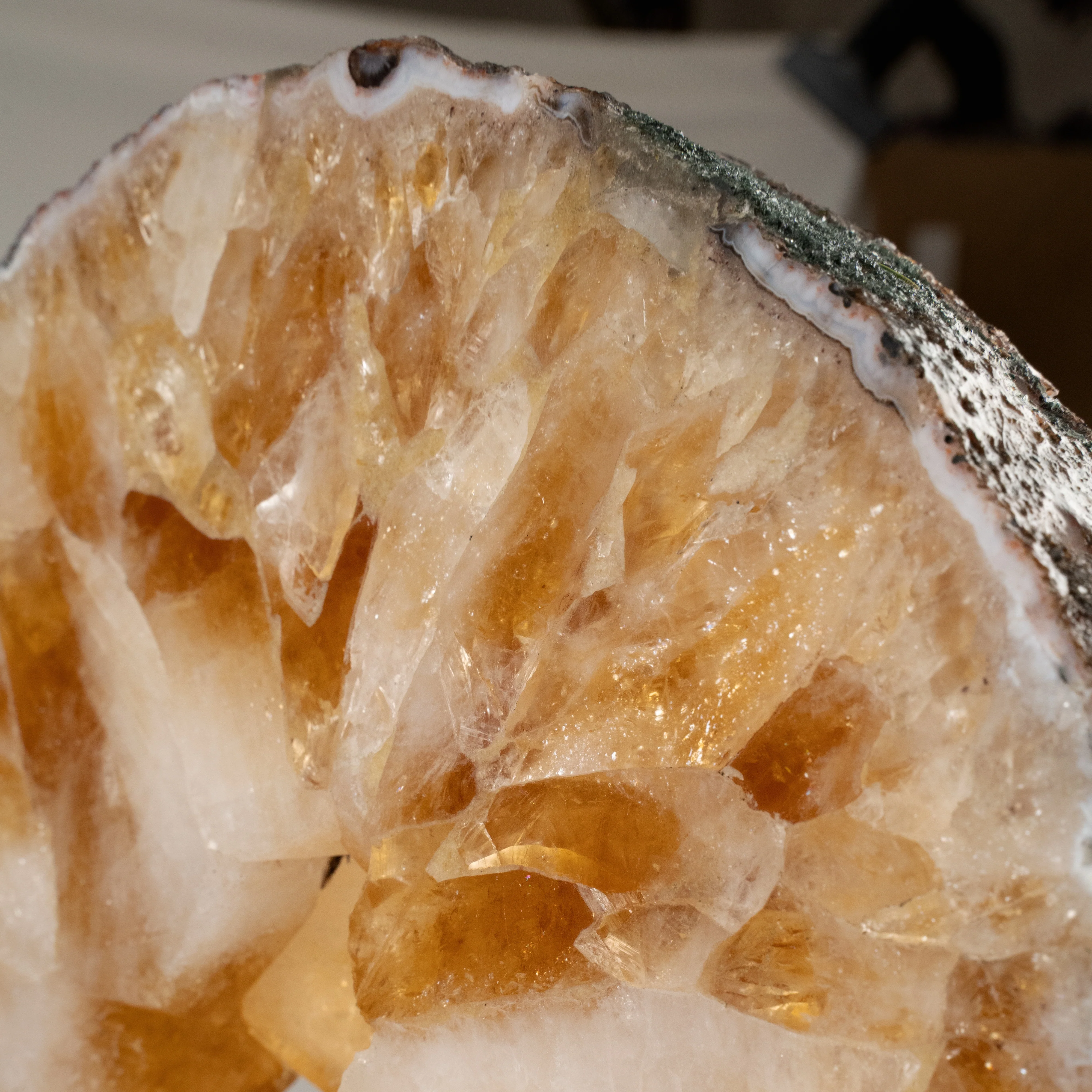 Polished Citrine Rings 001212 - Image 4