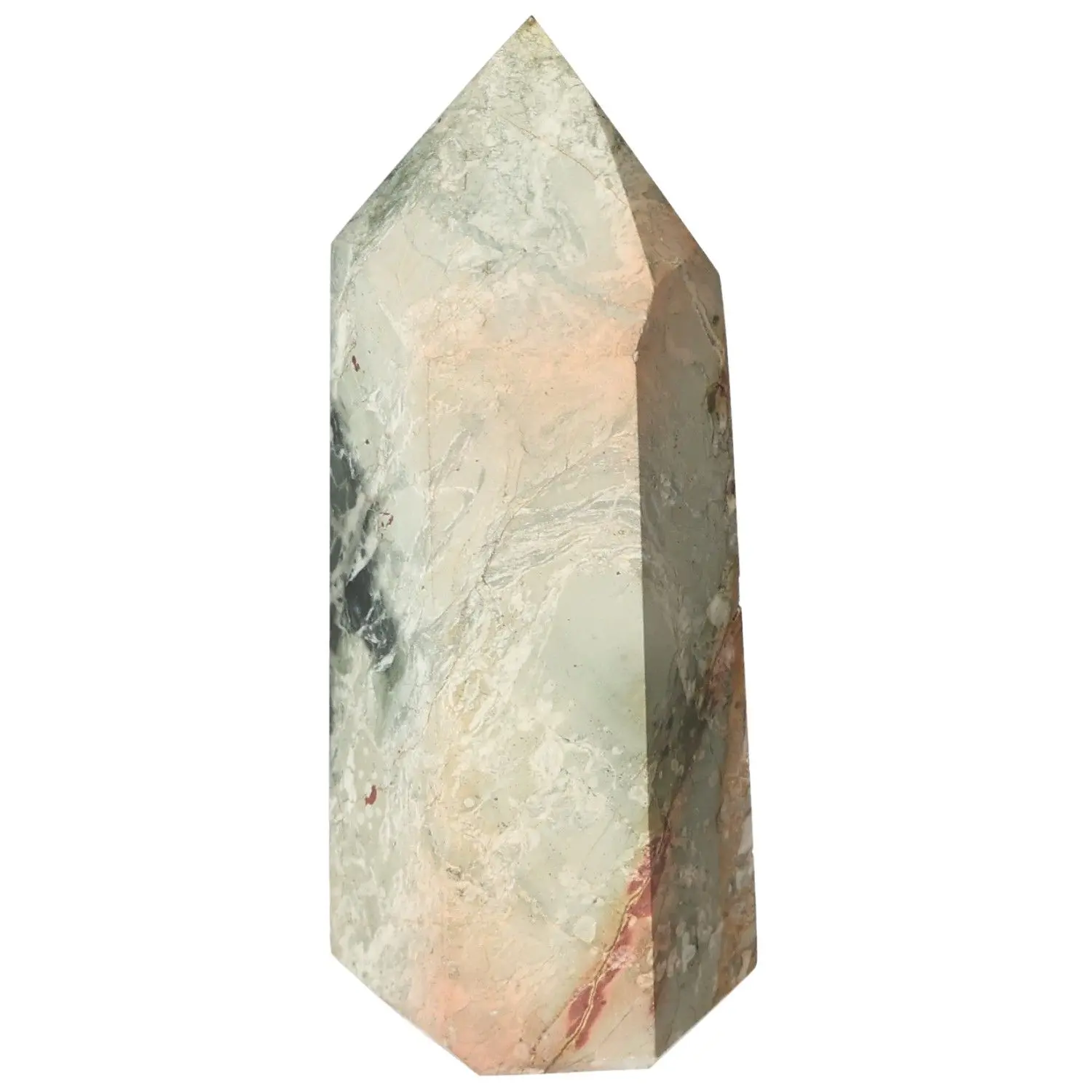 Polished Jasper Obelisk 578837 - Image 2