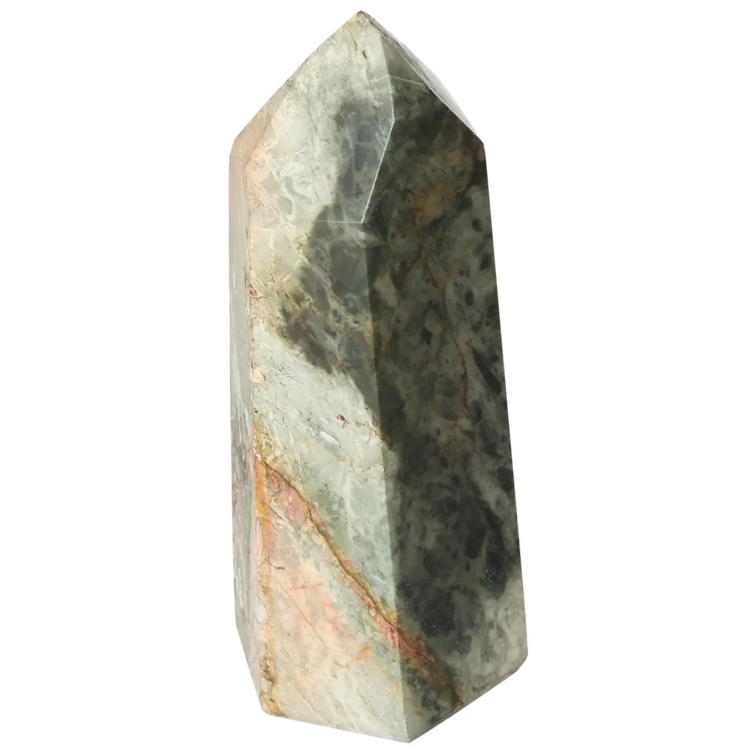 Polished Jasper Obelisk 578837 - Image 6