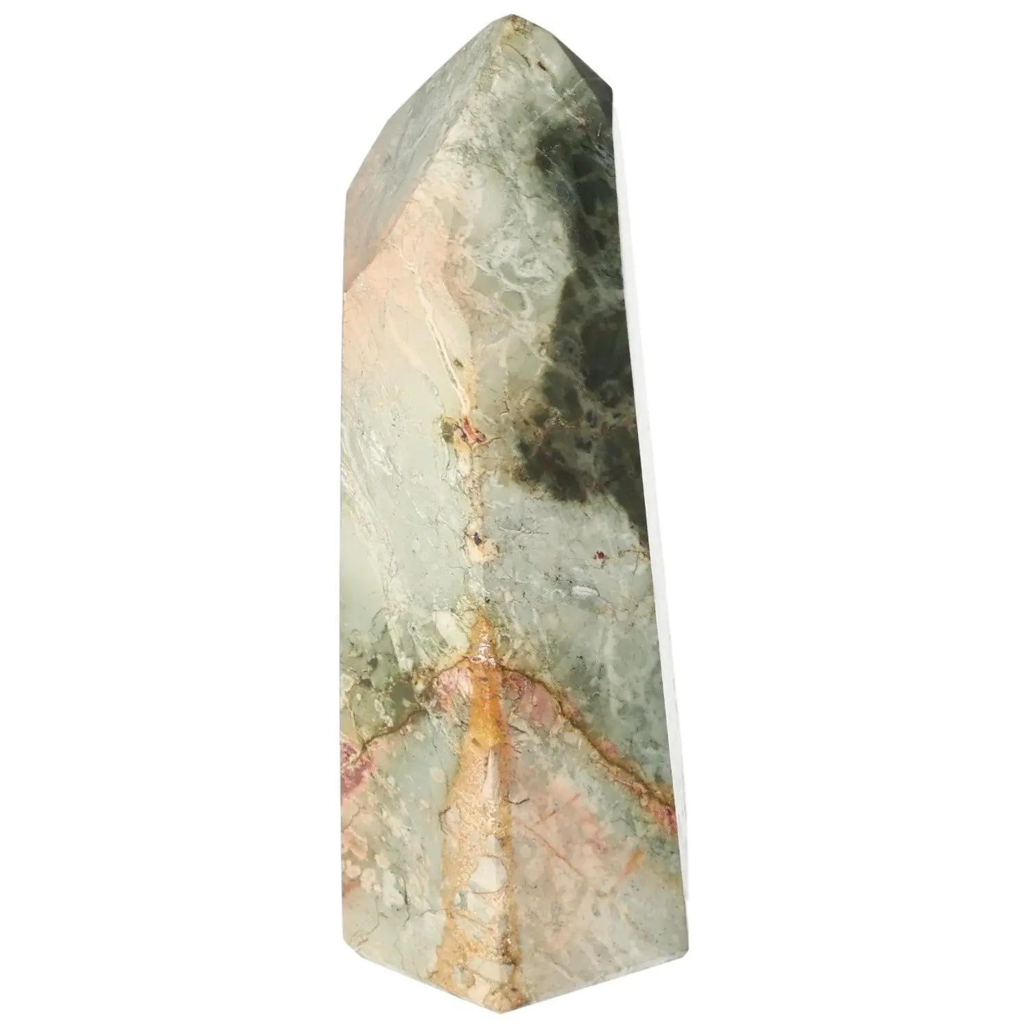 Polished Jasper Obelisk 578837 - Image 7