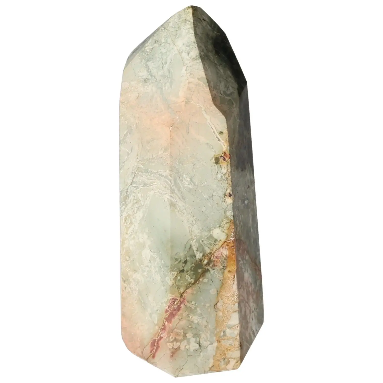 Polished Jasper Obelisk 578837 - Image 8