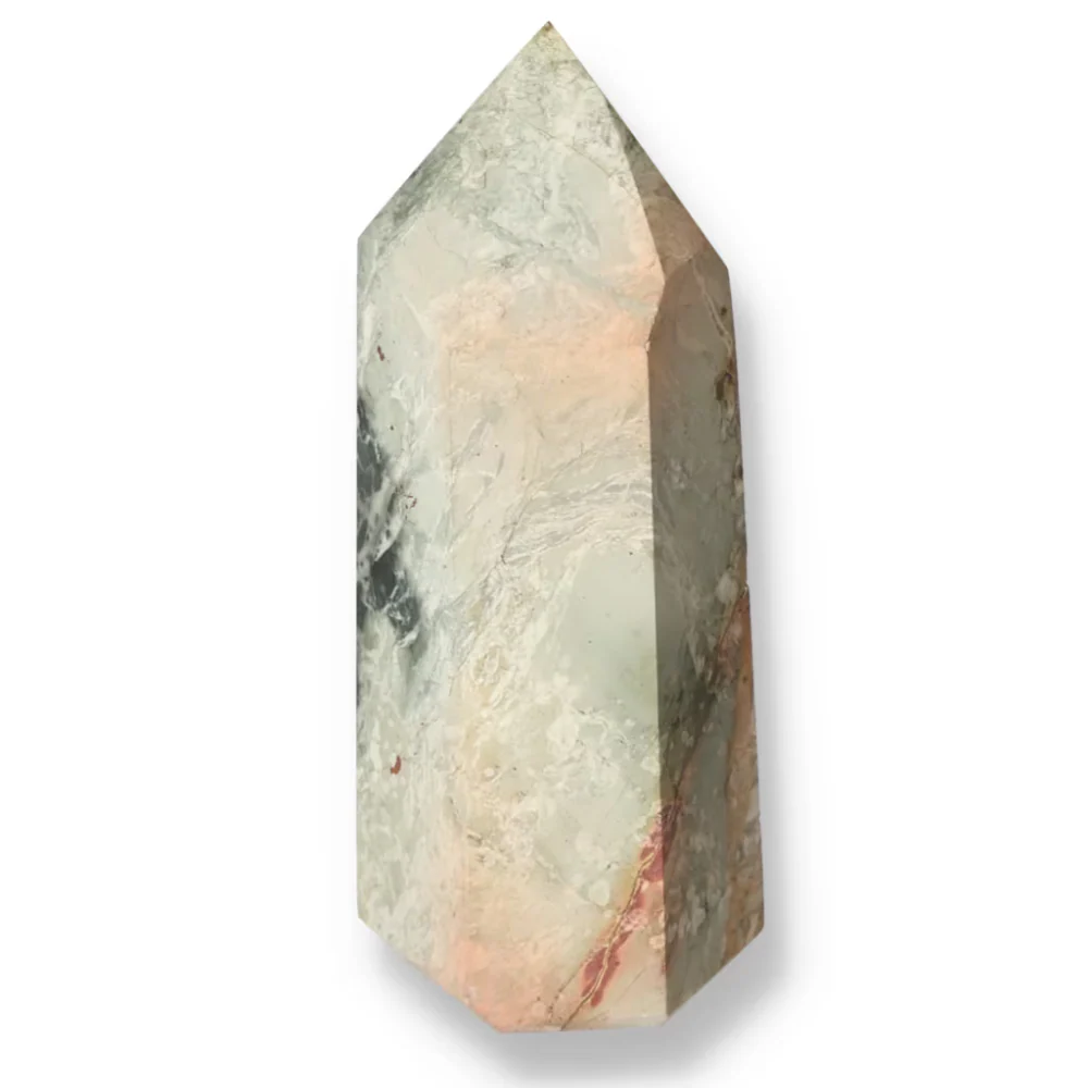 Polished Jasper Obelisk 578837 - Image 9