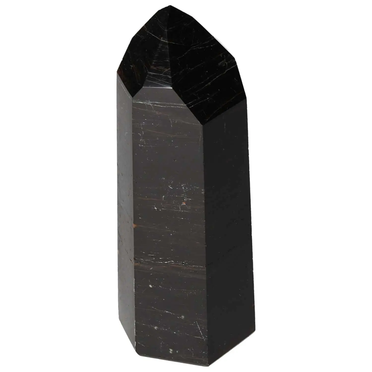 Polished Obsidian Obelisk 578851 - Image 2