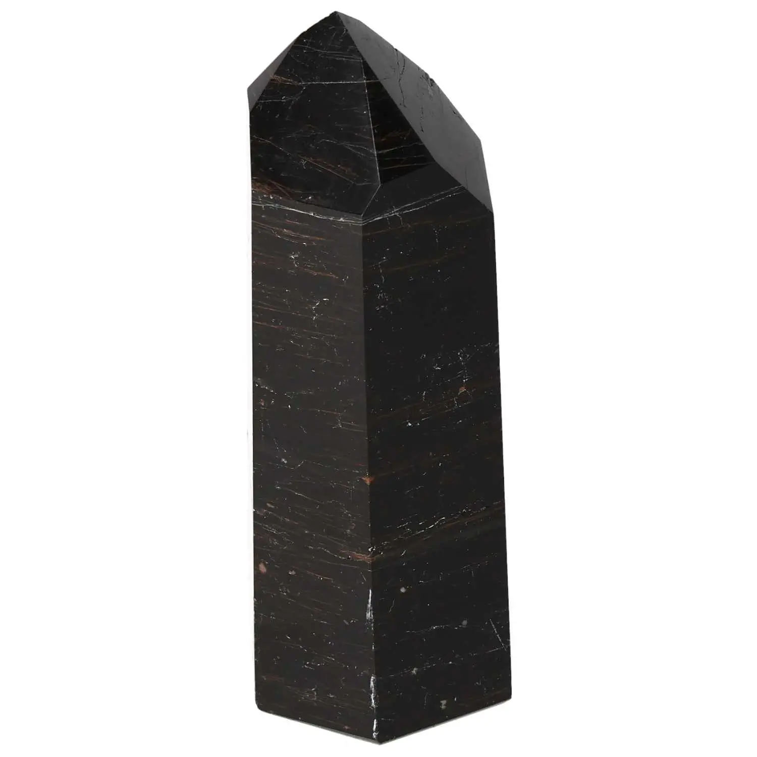 Polished Obsidian Obelisk 578851 - Image 3