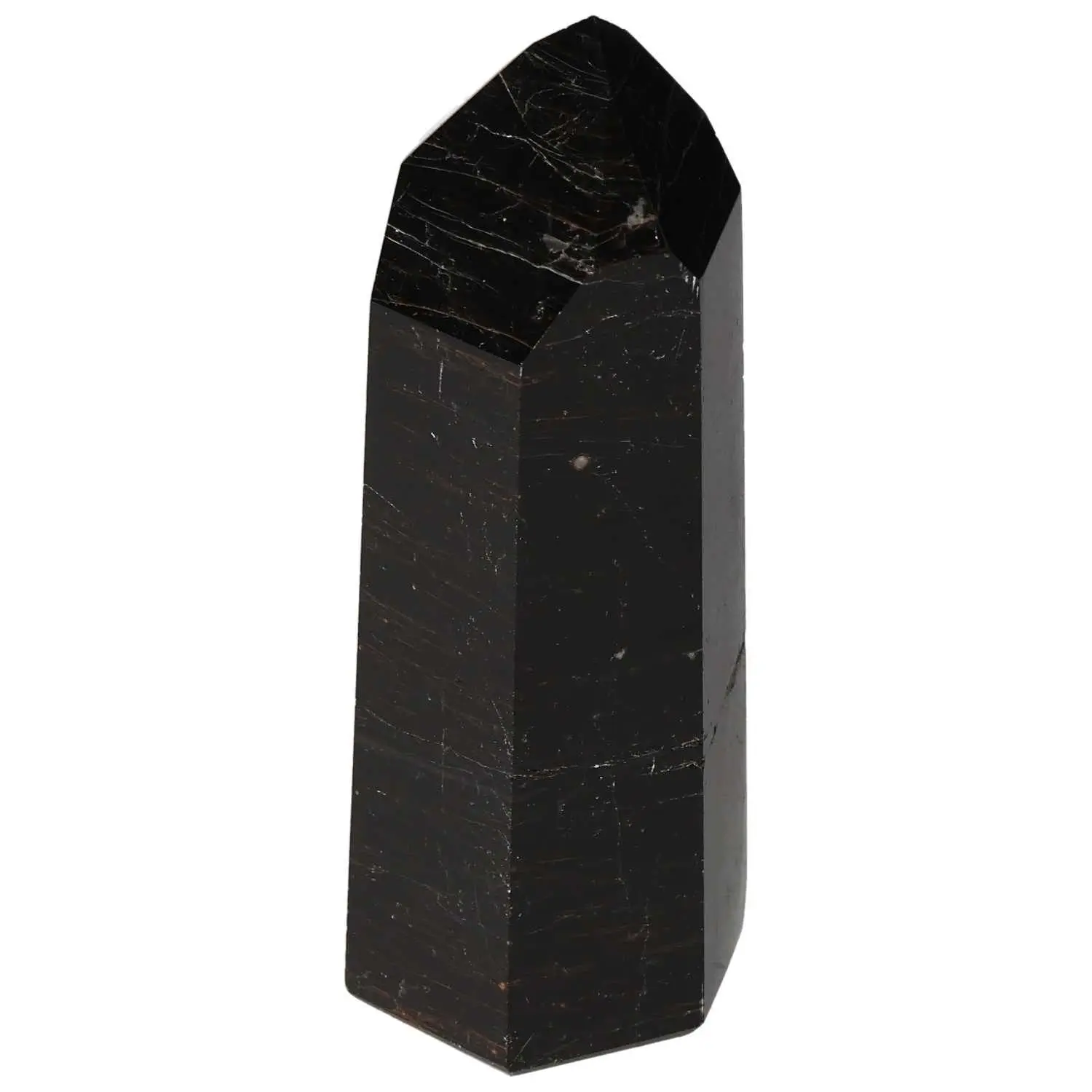 Polished Obsidian Obelisk 578851 - Image 7