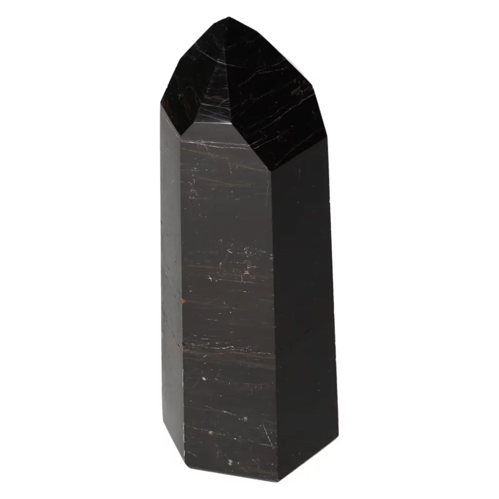 Polished Obsidian Obelisk 578851 - Image 9