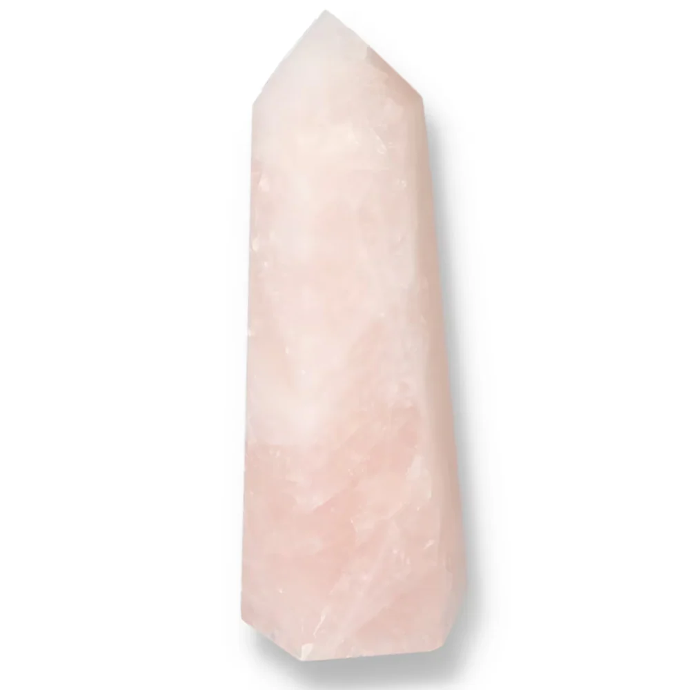 Polished Rose Quartz Obelisk 579490 - Image 9