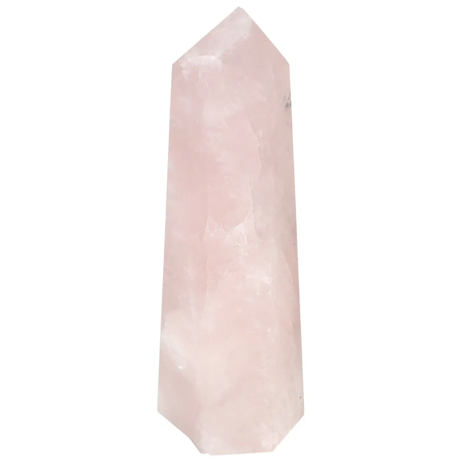 Polished Rose Quartz Obelisk 579728 - Image 8