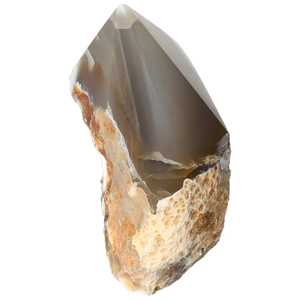 Polished Agate Point Light gray with cream and beige accents 573634 - Image 14