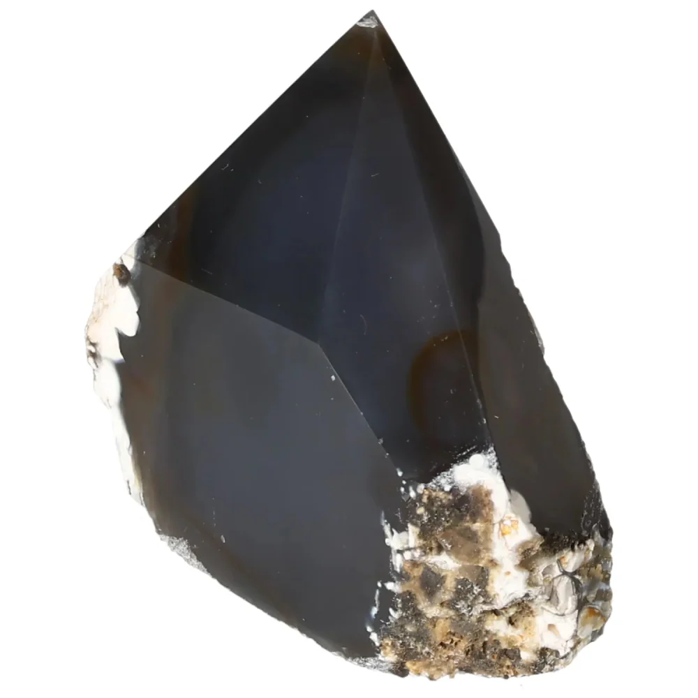 Polished Agate Point Black with white and beige accents 573306 - Image 15