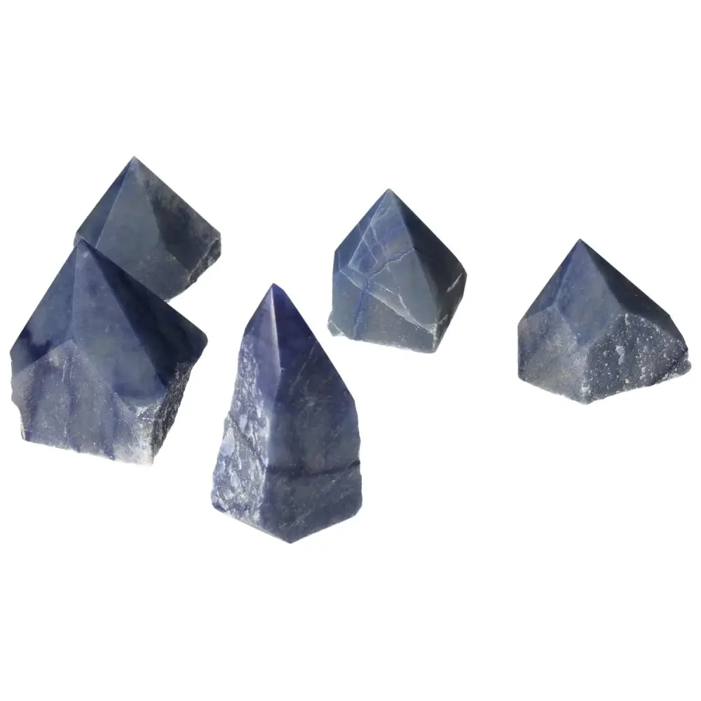 Polished Point Blue Quartz S 570527 - Image 5