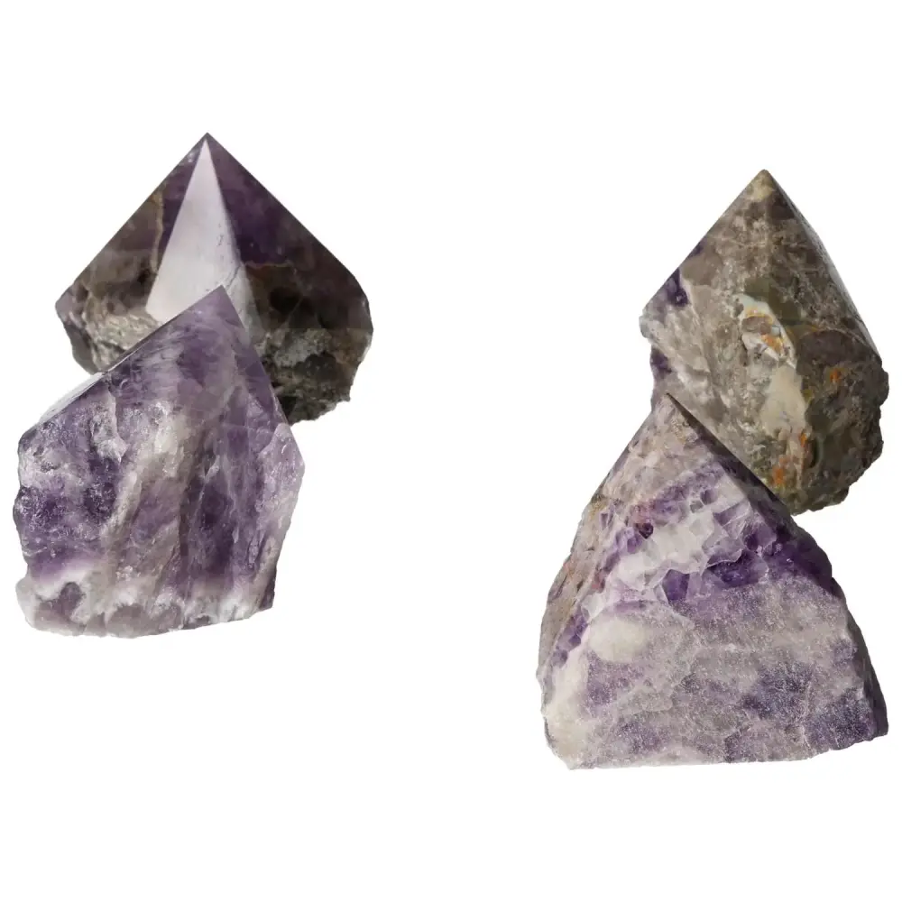 Polished Point Chevron Amethyst L 571869 - Image 4