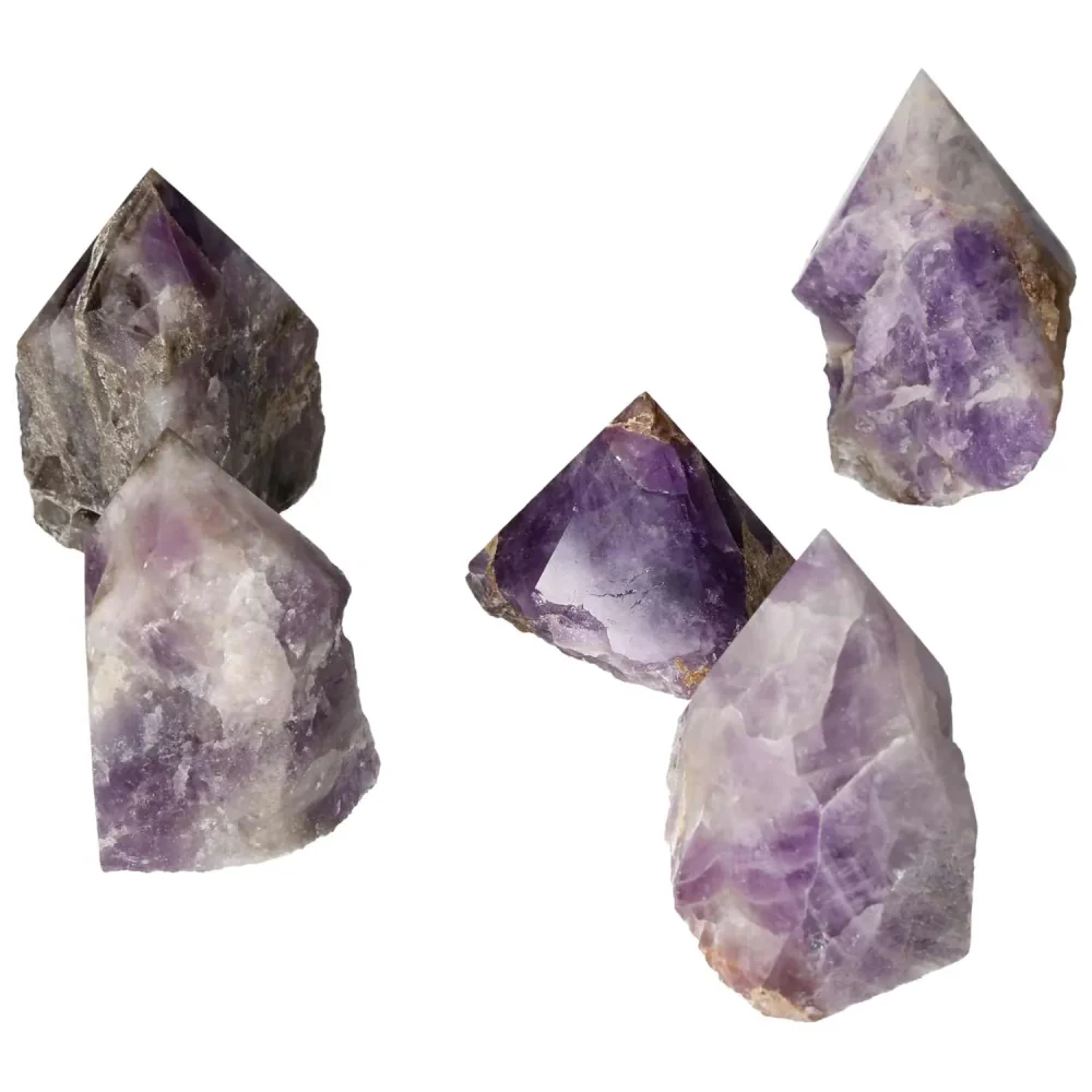 Polished Point Chevron Amethyst M 571876 - Image 15
