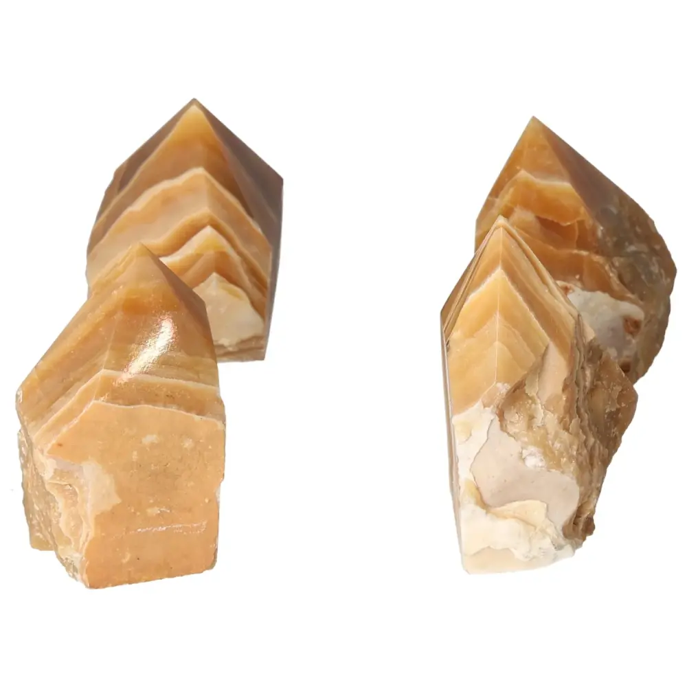 Polished Point Honey Calcite M 572682 - Image 5