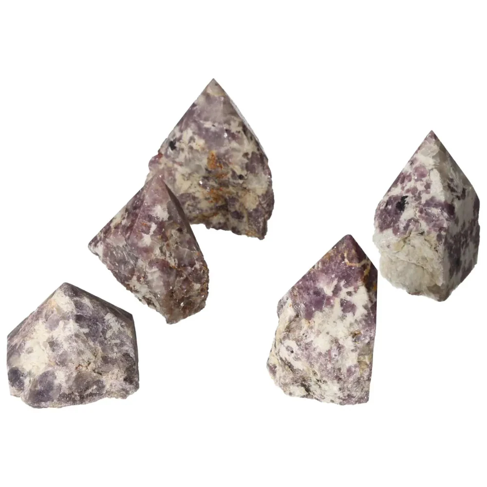 Top Polished Point Lepidolite 571050 - Image 15