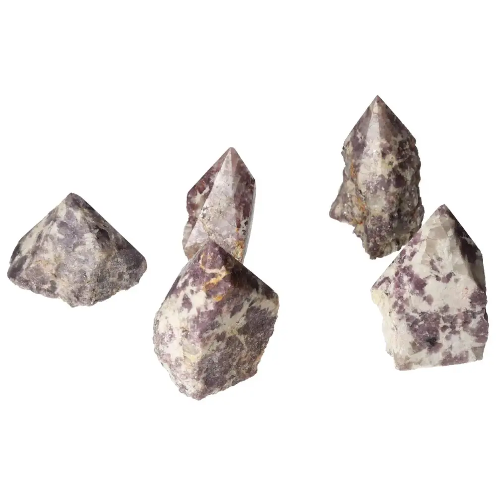 Top Polished Point Lepidolite 571050 - Image 6