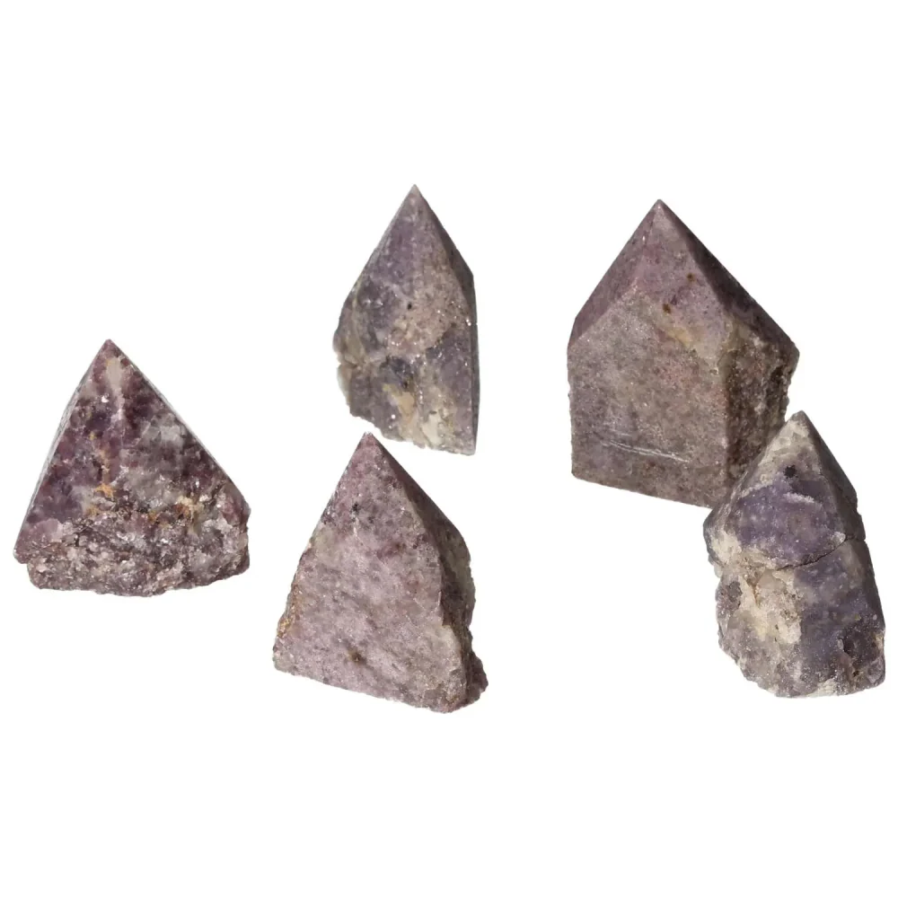 Polished Point Lepidolite S 571067 - Image 16