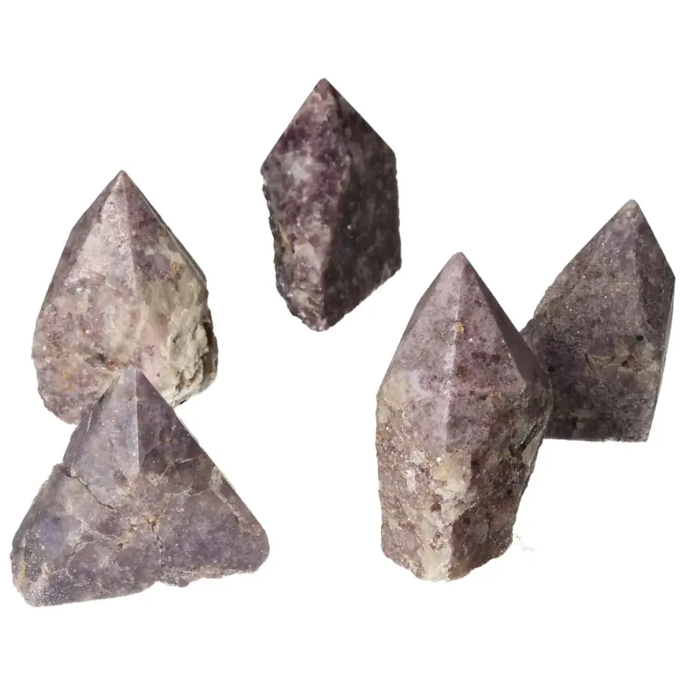 Polished Point Lepidolite S 571067 - Image 6