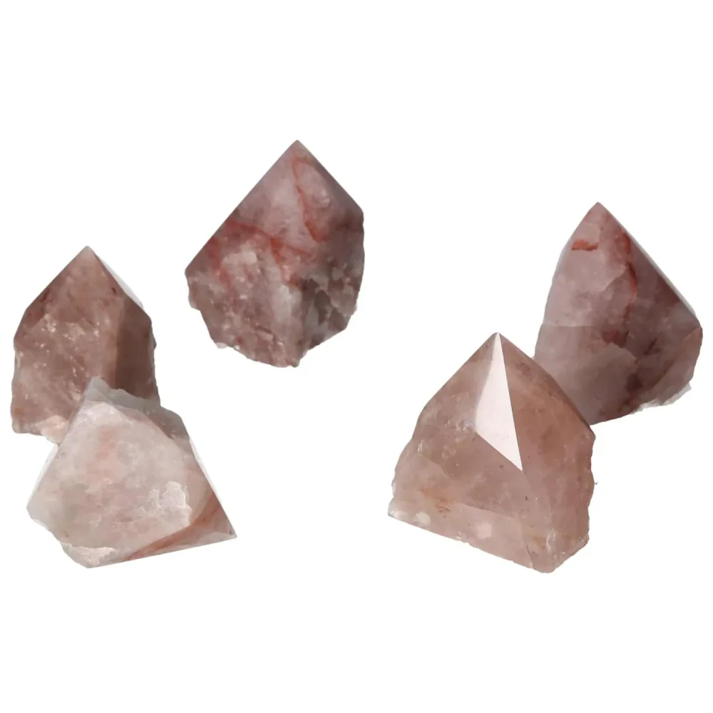 Polished Point Pink Hematoide S 571104 - Image 15