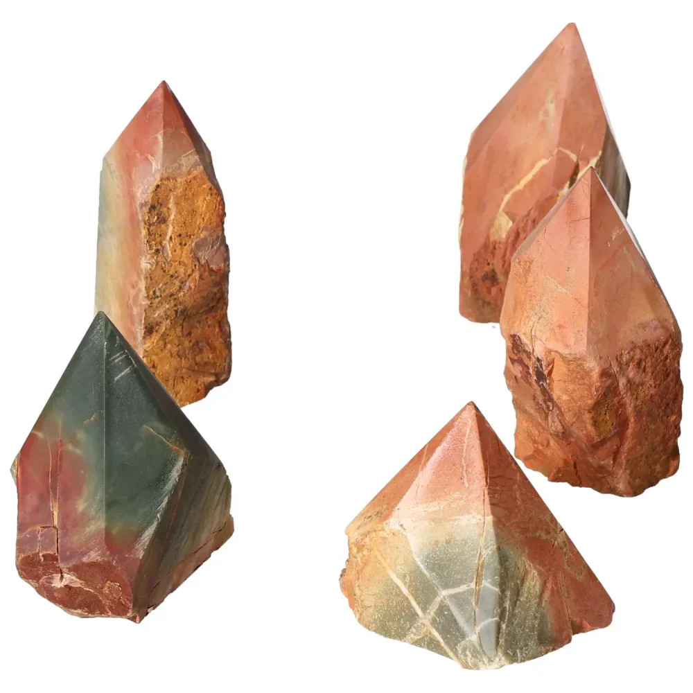 Polished Point Polychrome Jasper M 570602 - Image 11
