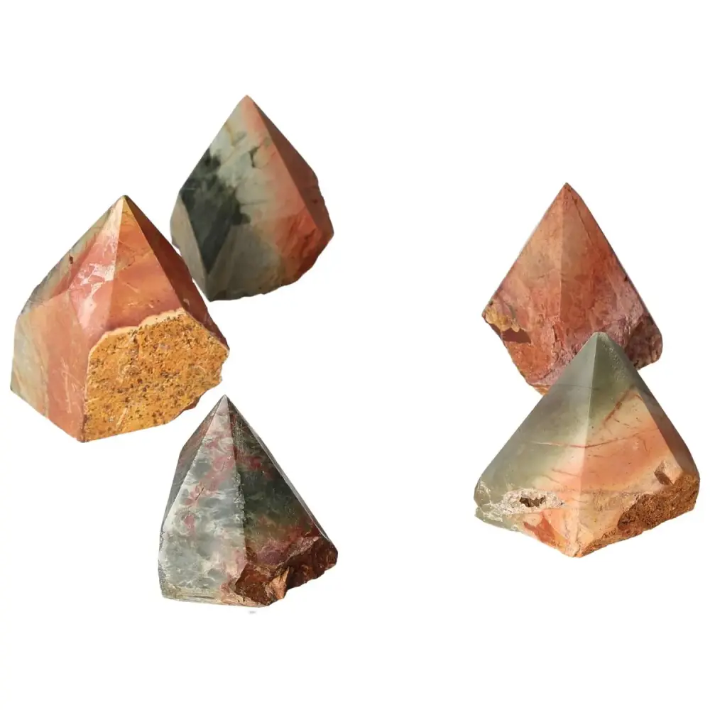 Polished Point Polychrome Jasper S 570596 - Image 7