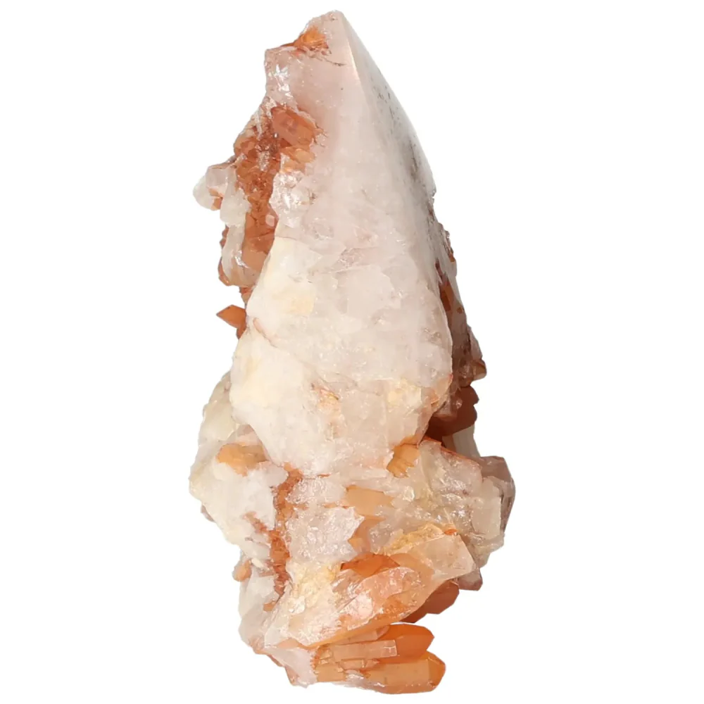 Polished Tangerine Quartz Point 572828 - Image 14