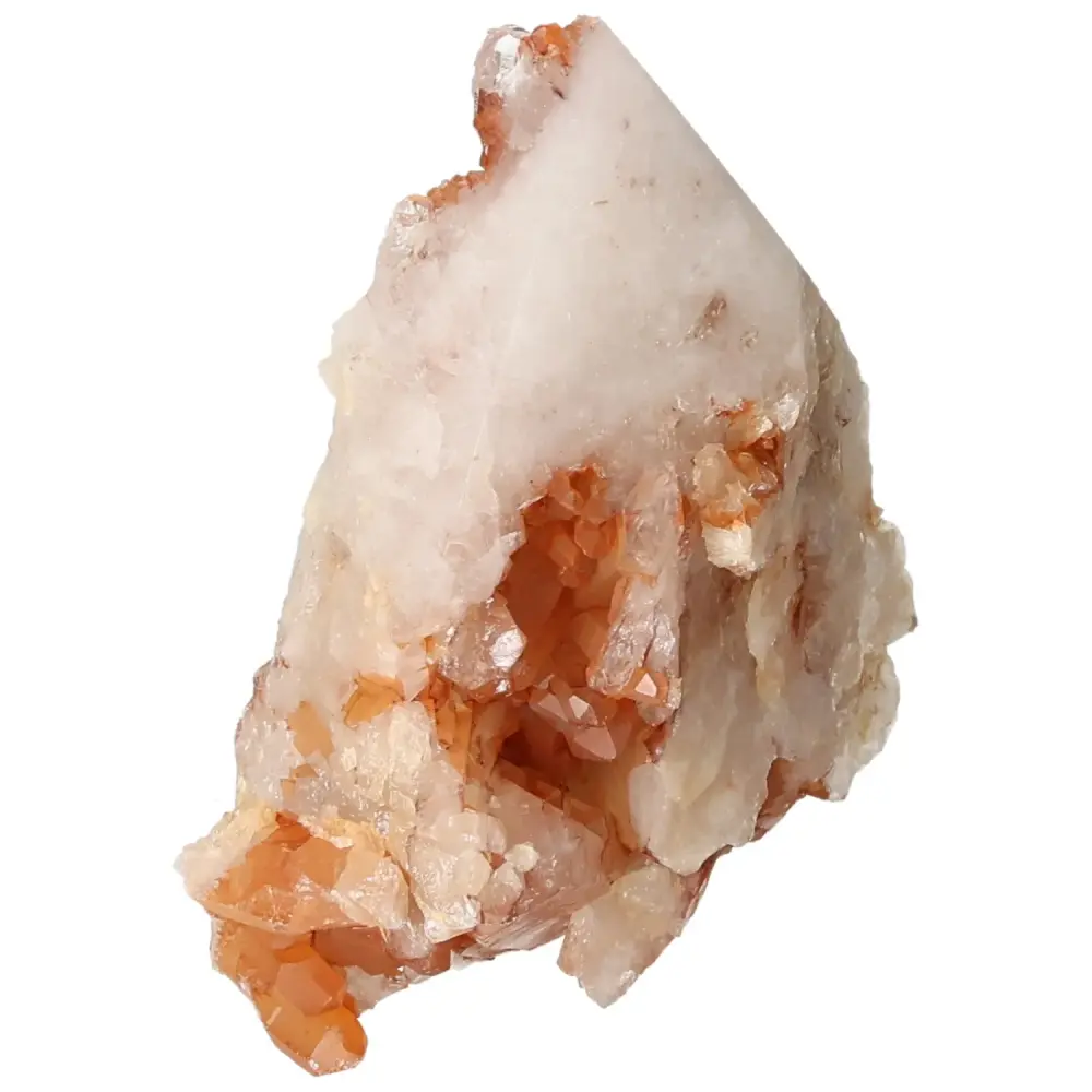 Polished Tangerine Quartz Point 572828 - Image 5