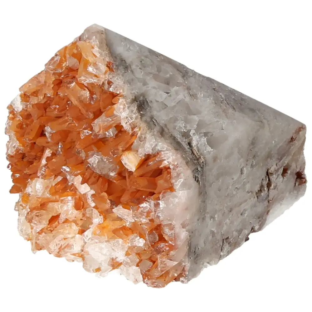 Polished Tangerine Quartz Point 572859 - Image 3