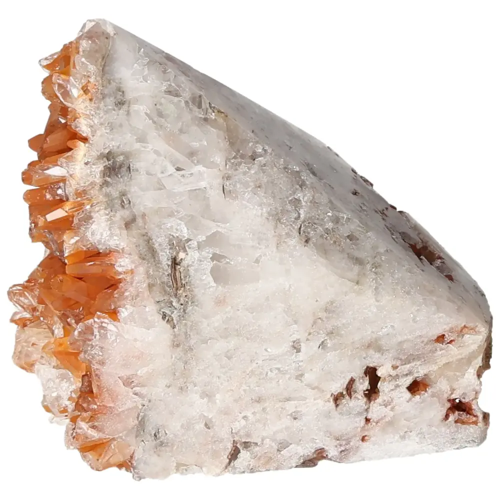 Polished Tangerine Quartz Point 572859 - Image 4