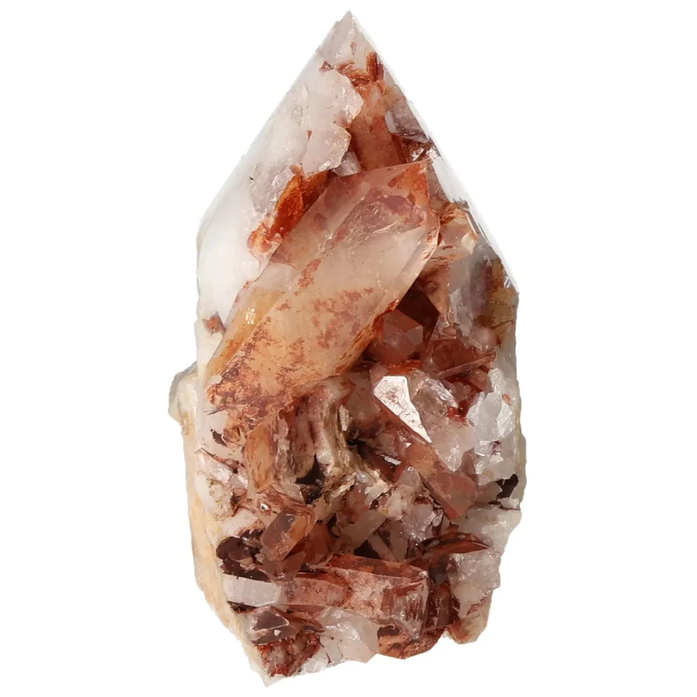 Polished Tangerine Quartz Point 572866 - Image 10
