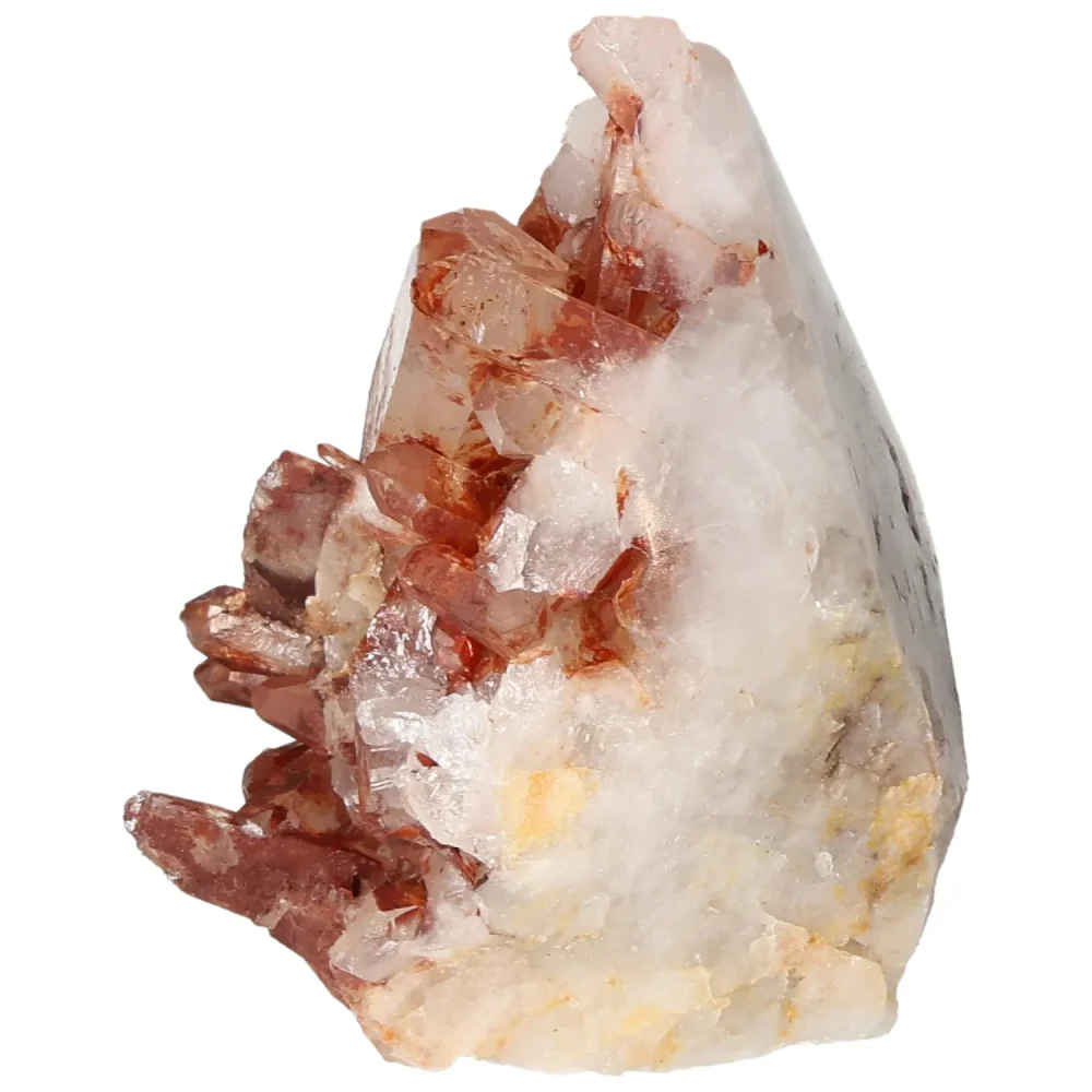 Polished Tangerine Quartz Point 572866 - Image 12